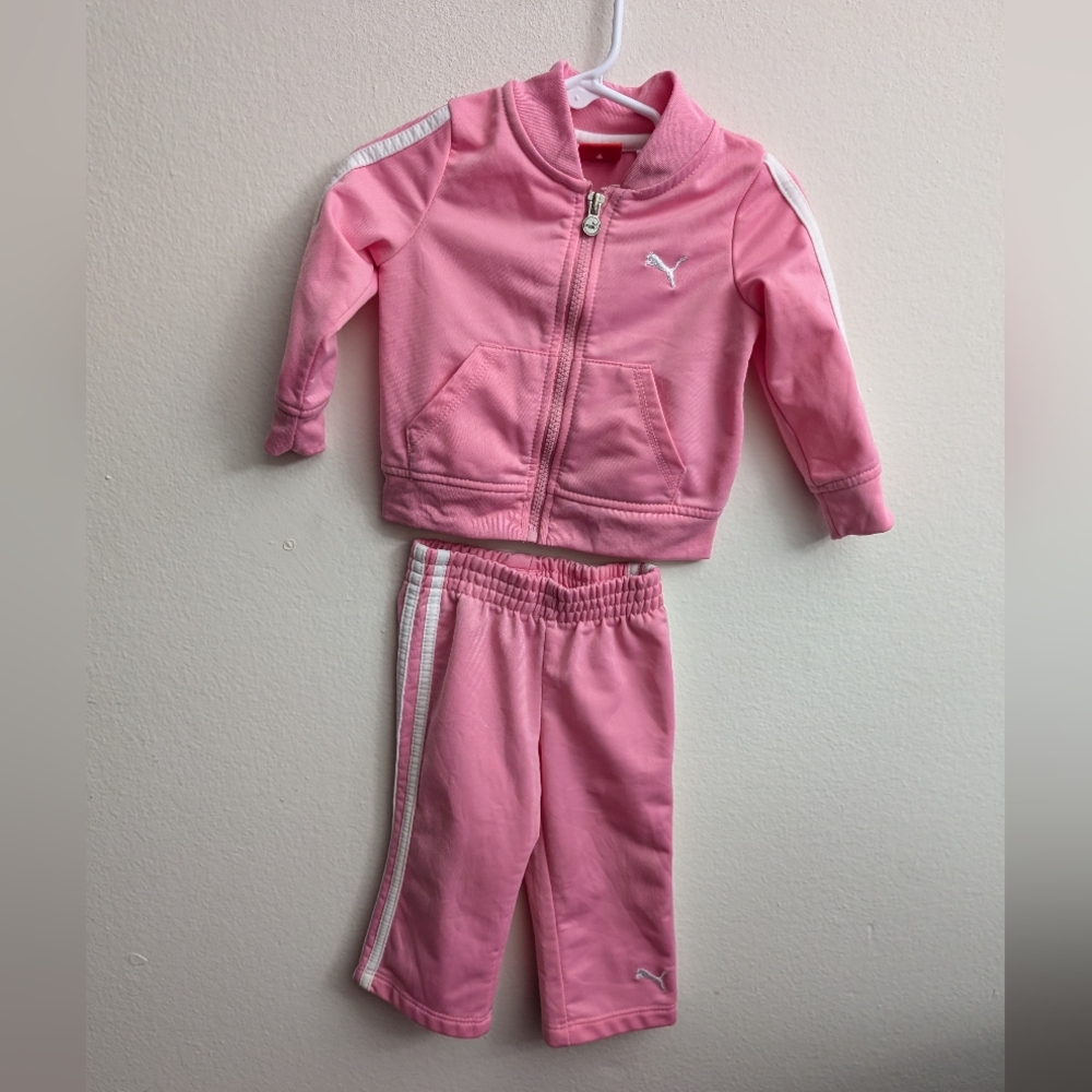 Pink Puma Toddler Tracksuit